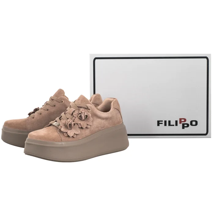 Sneakersy Filippo Beżowe DP7987/26 BE – zdjęcie 6