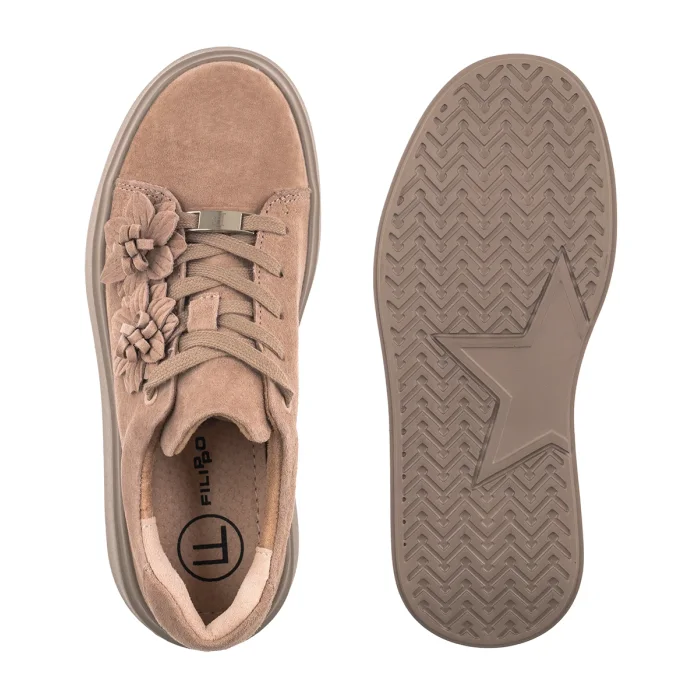 Sneakersy Filippo Beżowe DP7987/26 BE – zdjęcie 5