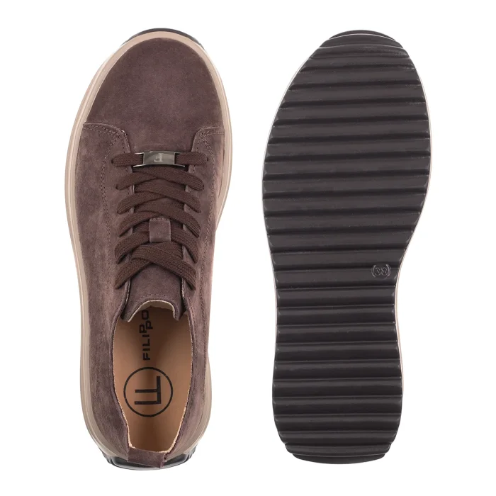 Sneakersy Filippo Brązowe DP8339/26 D BR – zdjęcie 5