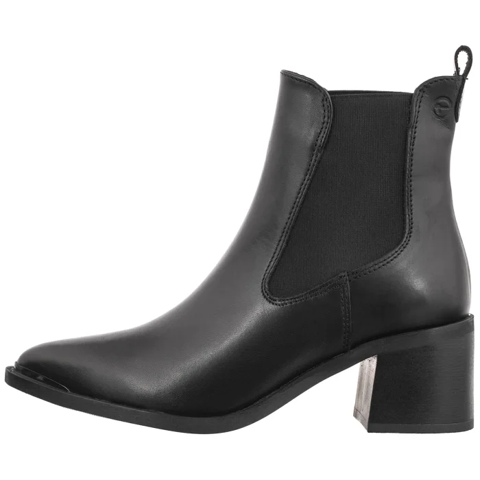 Botki Tamaris Czarne 1-25301-45 003 Black Leather – zdjęcie 2