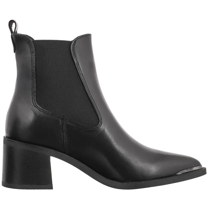 Botki Tamaris Czarne 1-25301-45 003 Black Leather – zdjęcie 3