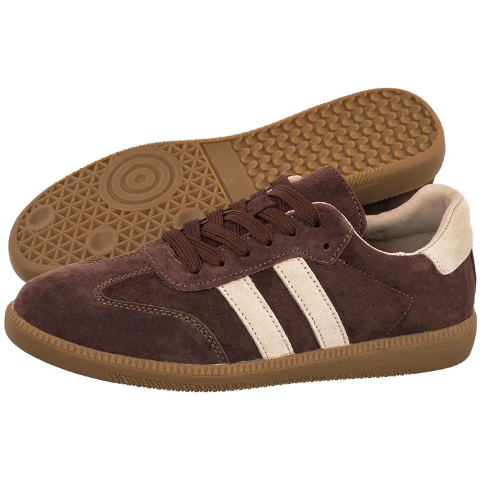 Sneakersy Venezia Brązowe V408-04509-02TDM – zdjęcie 1