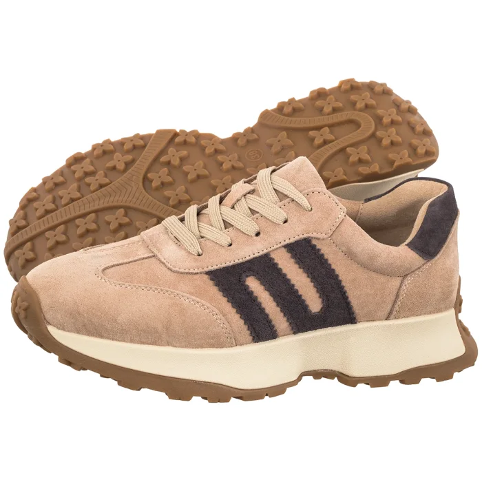 Sneakersy Venezia Beżowe V408-00396-02BEI – zdjęcie 1