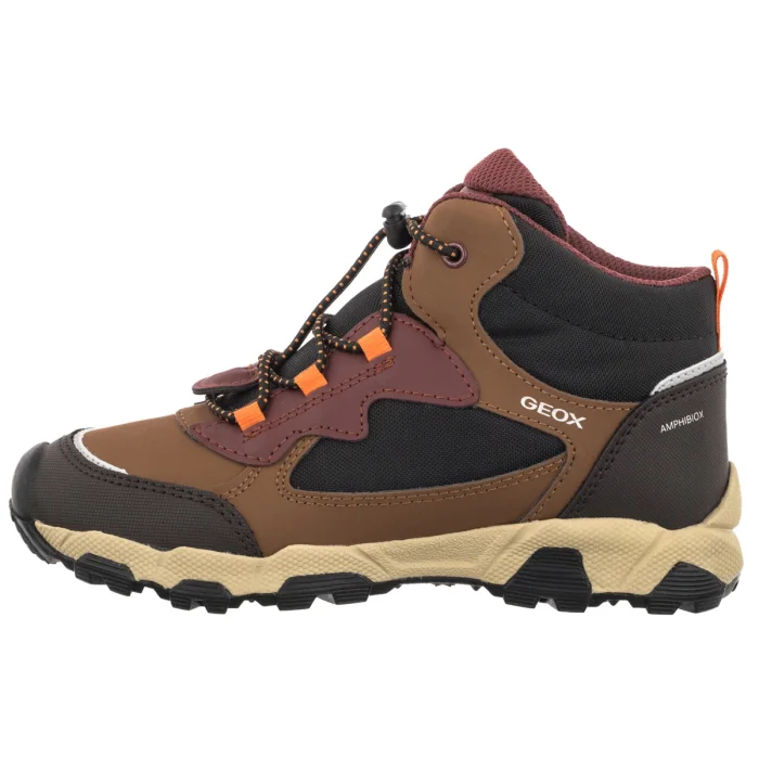 Trzewiki Geox J Magnetar Boy B Abx C - Brown/Bordeaux J463ZC 050FU C6311 – zdjęcie 2