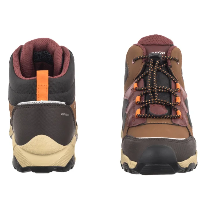 Trzewiki Geox J Magnetar Boy B Abx C - Brown/Bordeaux J463ZC 050FU C6311 – zdjęcie 4