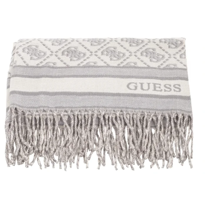 Szalik Guess 65 x 190 cm Jacquard Scarf AW5665 POL03 GOO – zdjęcie 3