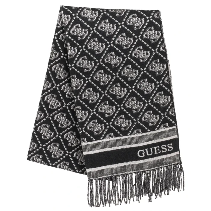 Szalik Guess 65 x 190 cm Jacquard Scarf AW5665 POL03 BLO – zdjęcie 1