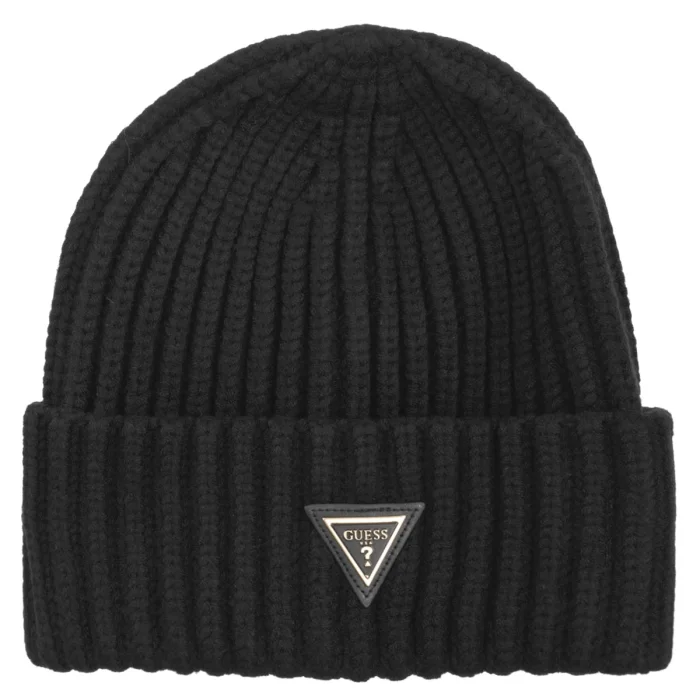 Czapka Guess Noelle II Knitted Beanie AW5623 VIS01 BLA – zdjęcie 1