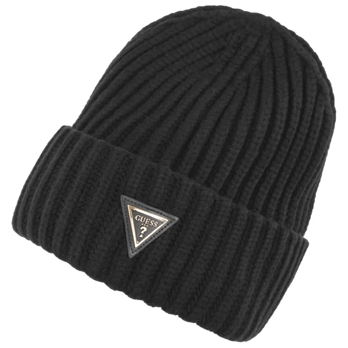Czapka Guess Noelle II Knitted Beanie AW5623 VIS01 BLA – zdjęcie 2