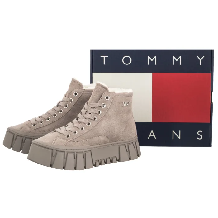 Trzewiki Tommy Hilfiger Tjw Platform Sneaker Mc Wl Limestone Dust EN0EN03134 PKE – zdjęcie 6