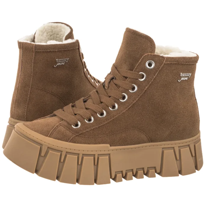 Trzewiki Tommy Hilfiger Tjw Platform Sneaker Mc Wl Warm Khaki EN0EN03134 GWI – zdjęcie 1