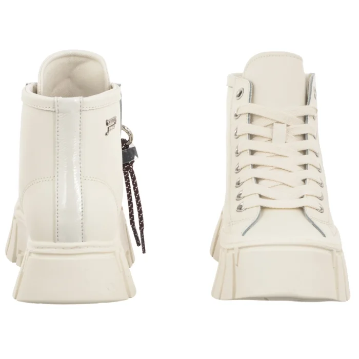 Sneakersy Tommy Hilfiger Tjw Platform Sneaker Leather Mc Ivory EN0EN03133 YBI – zdjęcie 4