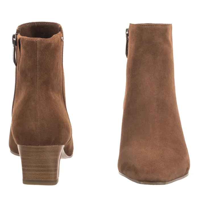 Botki Tamaris Brązowe 1-25311-47 300 Brown – zdjęcie 4
