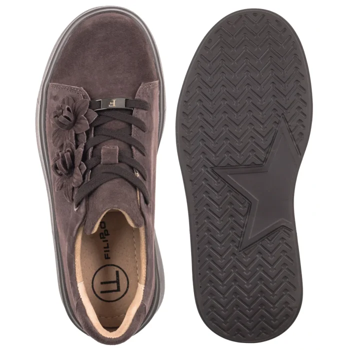 Sneakersy Filippo Brązowe DP7987/26 D BR – zdjęcie 5