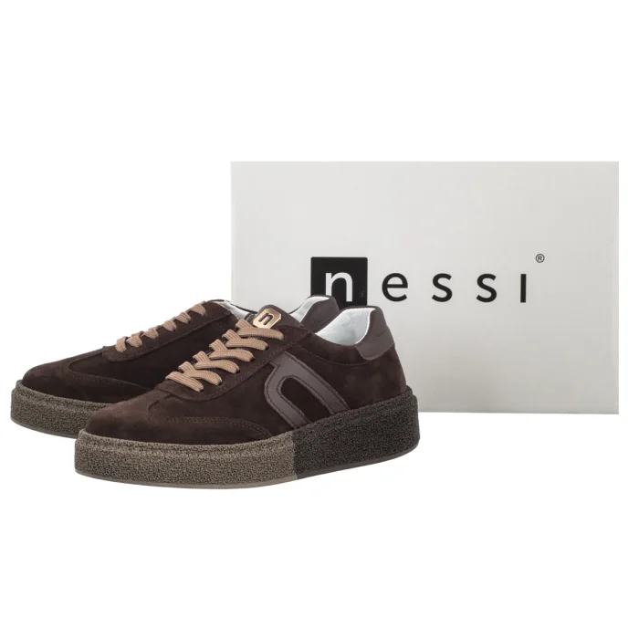 Sneakersy Nessi Brązowe 26JP293 – zdjęcie 6
