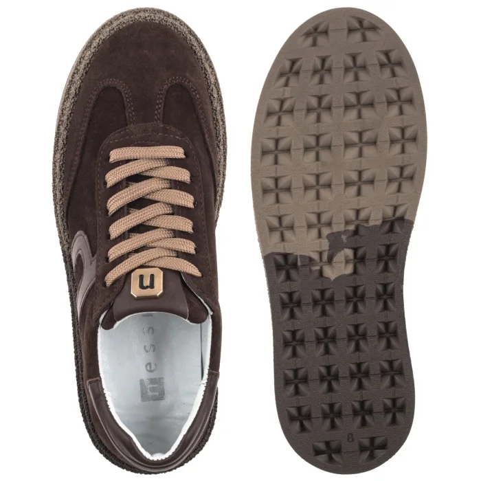 Sneakersy Nessi Brązowe 26JP293 – zdjęcie 5