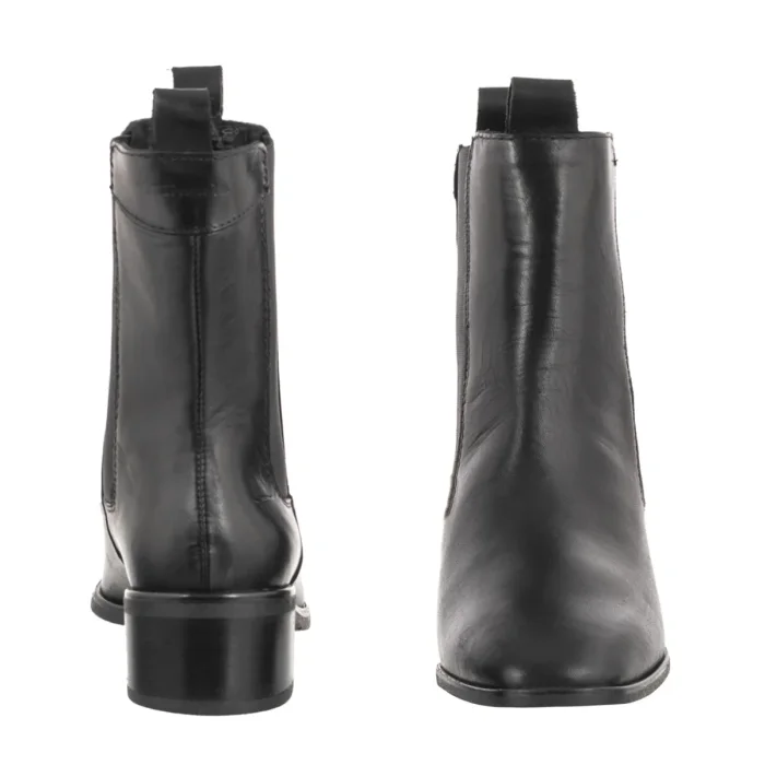Botki Tamaris Czarne 1-25304-47 003 Black Leather – zdjęcie 4