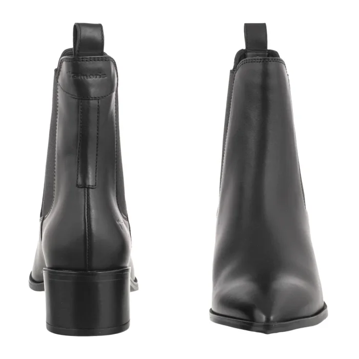 Botki Tamaris Czarne 1-25306-47 001 Black – zdjęcie 4