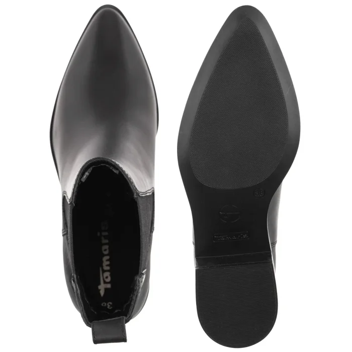 Botki Tamaris Czarne 1-25306-47 001 Black – zdjęcie 5