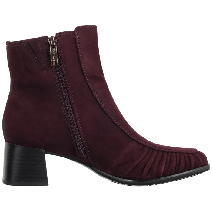 Botki Tamaris Bordowe 1-25029-47 537 Merlot – zdjęcie 3