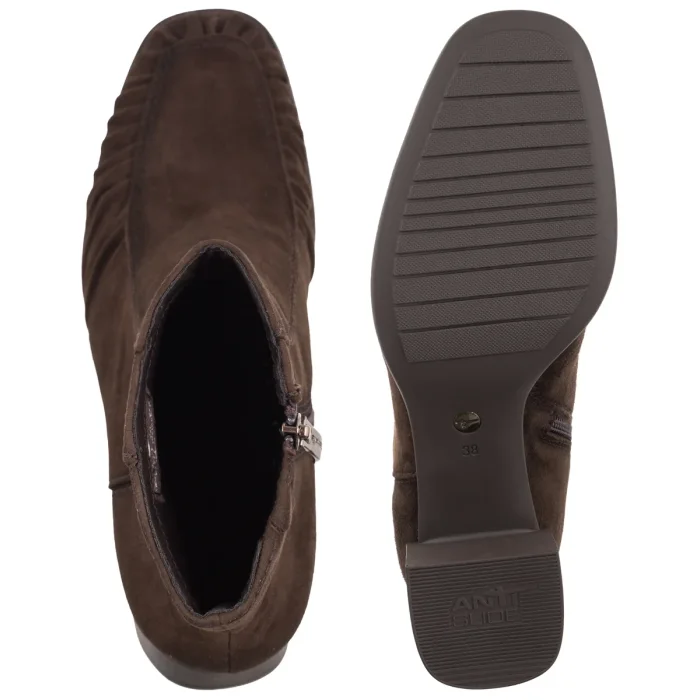 Botki Tamaris Brązowe 1-25029-47 304  Mocca – zdjęcie 5