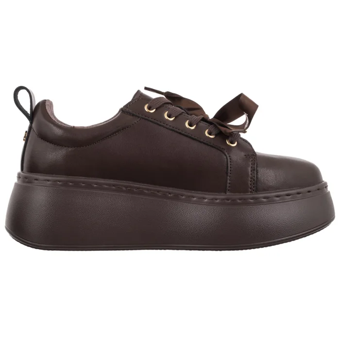 Sneakersy Venezia Brązowe V408-08302-01TDM – zdjęcie 3