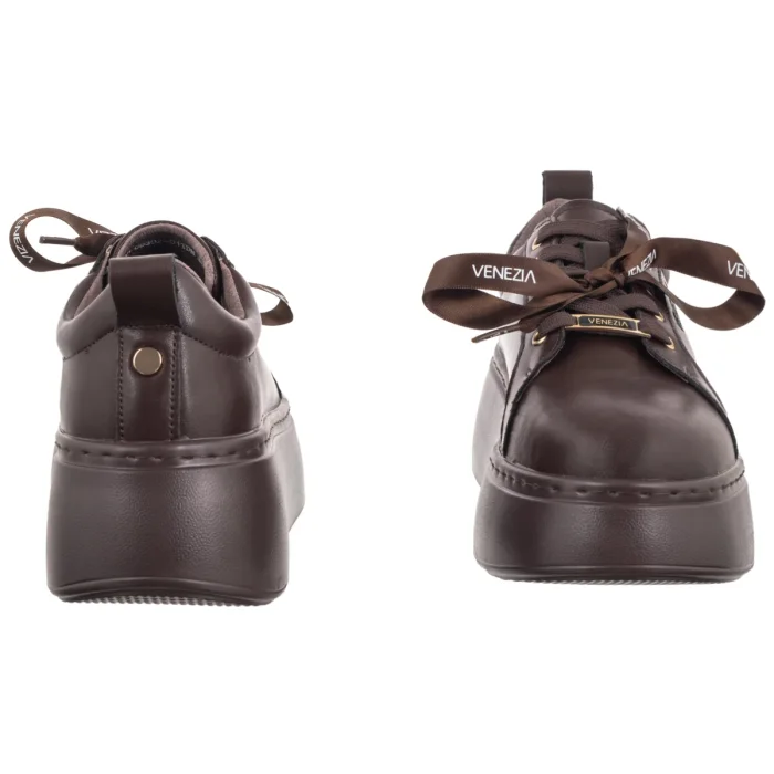 Sneakersy Venezia Brązowe V408-08302-01TDM – zdjęcie 4