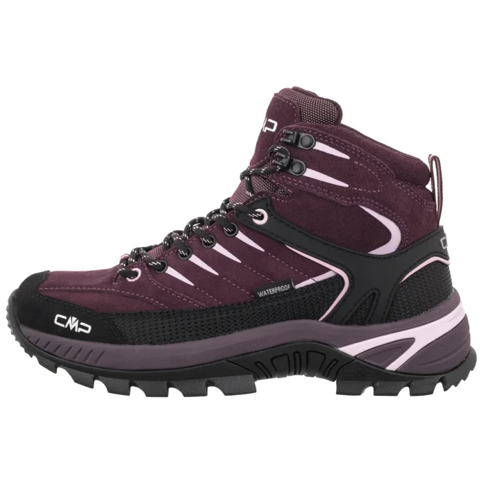 Trekkingowe CMP Rigel 2.0 Mid Wmn Wp Trekking Shoes 3Q1936627CZ Plum-Soft Pink – zdjęcie 2