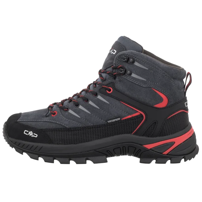 Trekkingowe CMP Rigel 2.0 Mid Wp Trekking Shoes 3Q1936743UV Titanio-Ferrari – zdjęcie 2