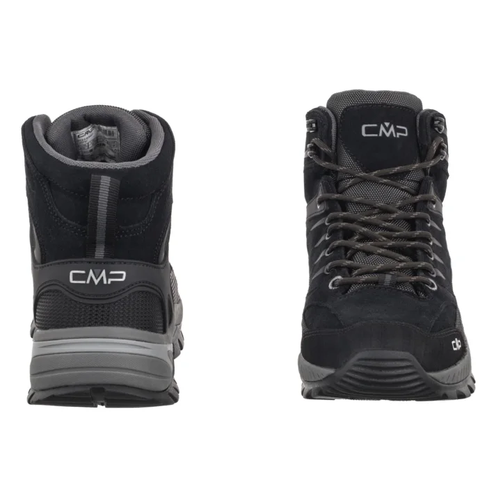 Trekkingowe CMP Rigel 2.0 Mid Wp Trekking Shoes 3Q1936714UV Nero-Grey – zdjęcie 4