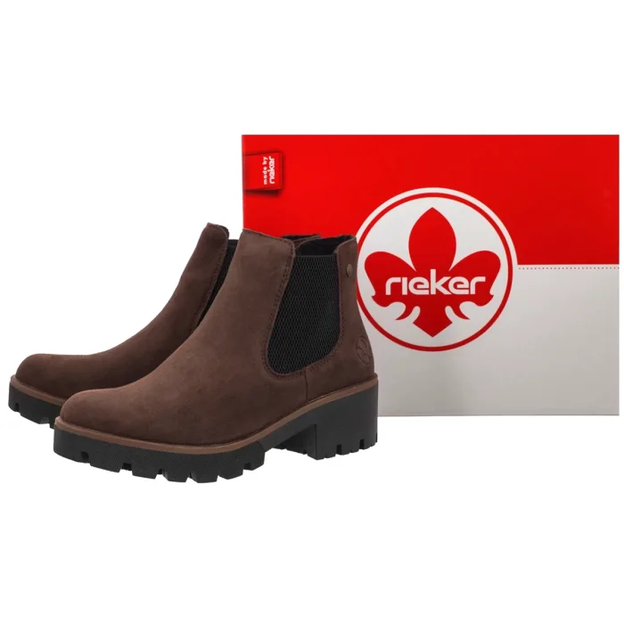 Sztyblety Rieker Brązowe 79265-25 Brown – zdjęcie 6