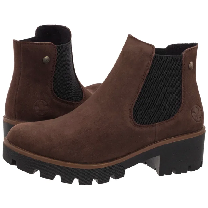 Sztyblety Rieker Brązowe 79265-25 Brown – zdjęcie 1
