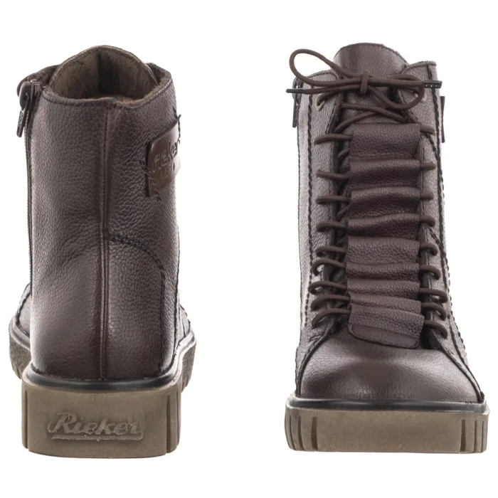 Botki Rieker Brązowe Y3421-26 Brown – zdjęcie 4