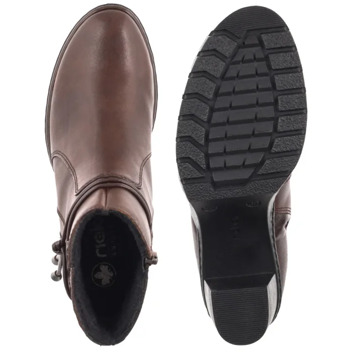 Botki Rieker Brązowe Y2567-22 Brown – zdjęcie 5