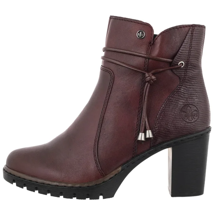 Botki Rieker Czerwone Y2567-35 Red – zdjęcie 2
