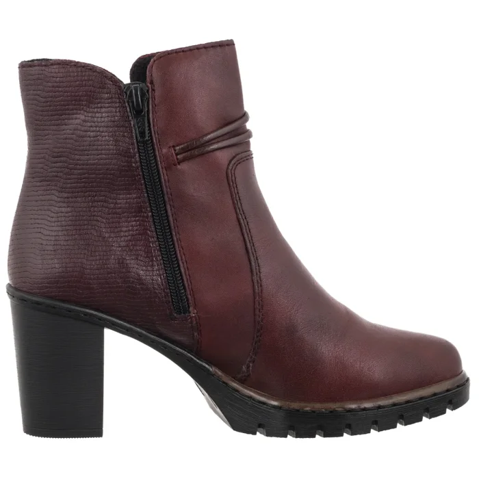 Botki Rieker Czerwone Y2567-35 Red – zdjęcie 3