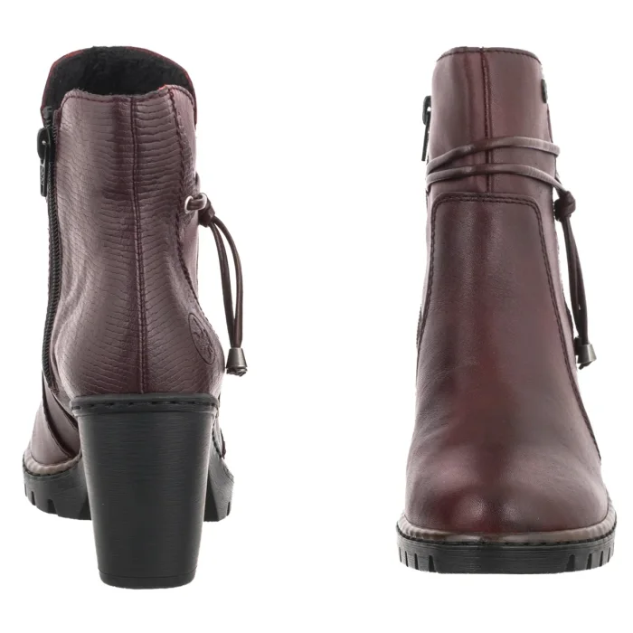 Botki Rieker Czerwone Y2567-35 Red – zdjęcie 4