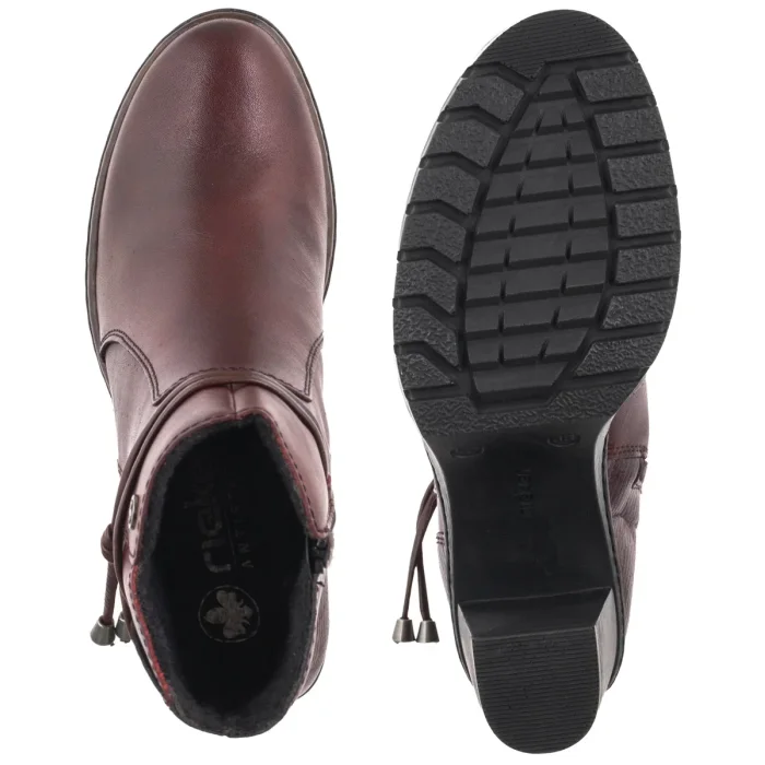 Botki Rieker Czerwone Y2567-35 Red – zdjęcie 5