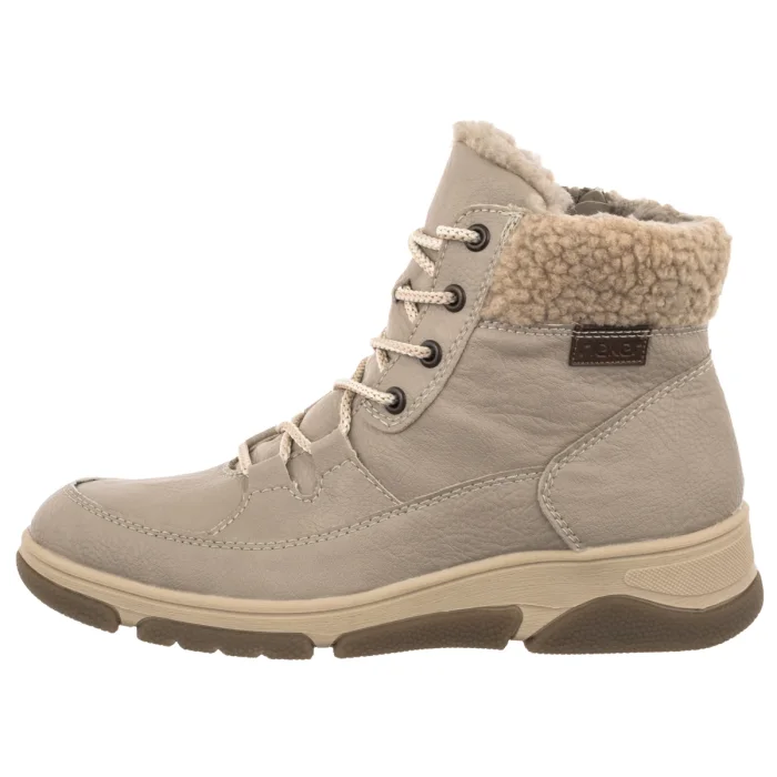 Botki Rieker Beżowe L5603-60 Beige – zdjęcie 2