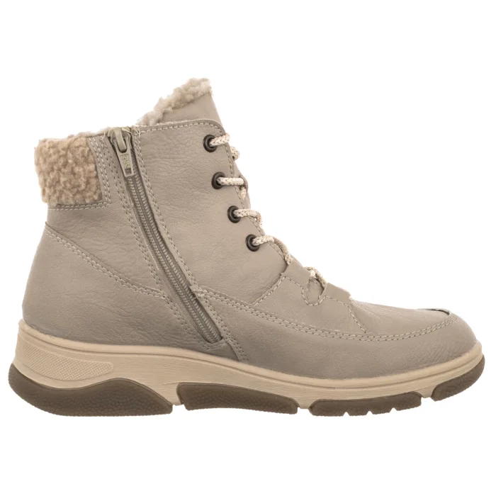 Botki Rieker Beżowe L5603-60 Beige – zdjęcie 3