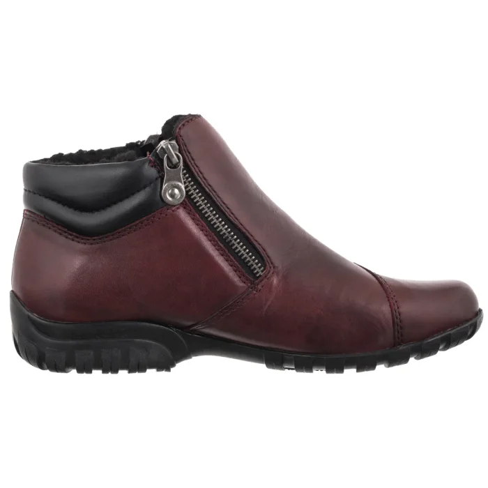 Botki Rieker Czerwone L4655-35 Red – zdjęcie 3