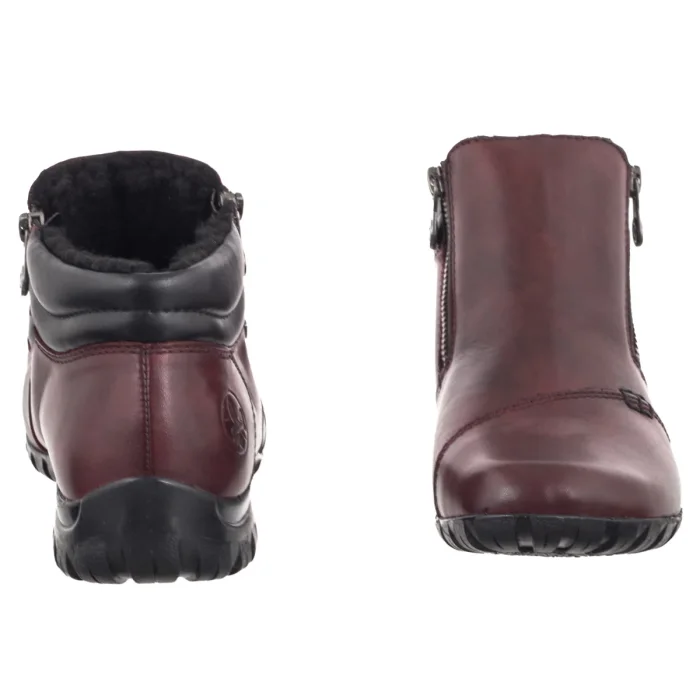 Botki Rieker Czerwone L4655-35 Red – zdjęcie 4