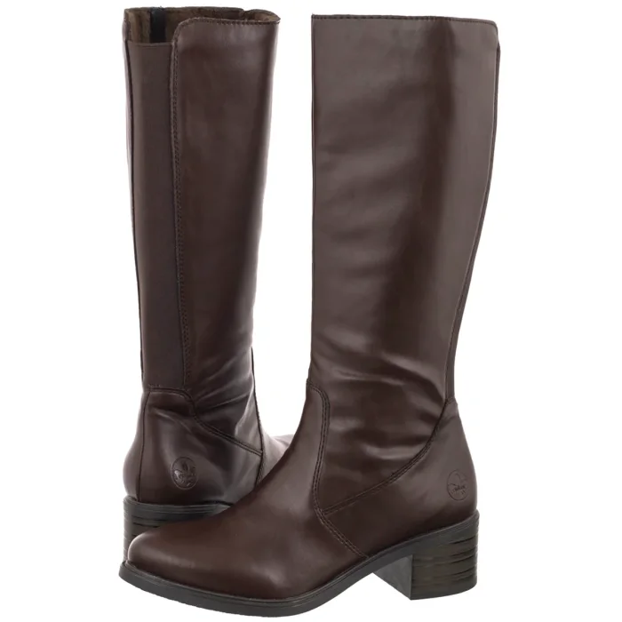 Kozaki Rieker Brązowe 74188-25 Brown – zdjęcie 1