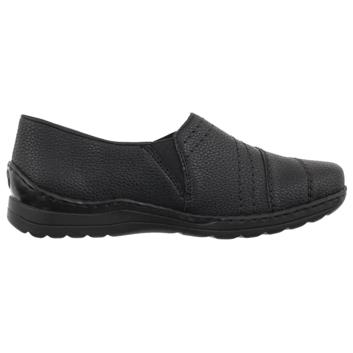 Mokasyny Rieker Czarne 48961-02 Black – zdjęcie 3