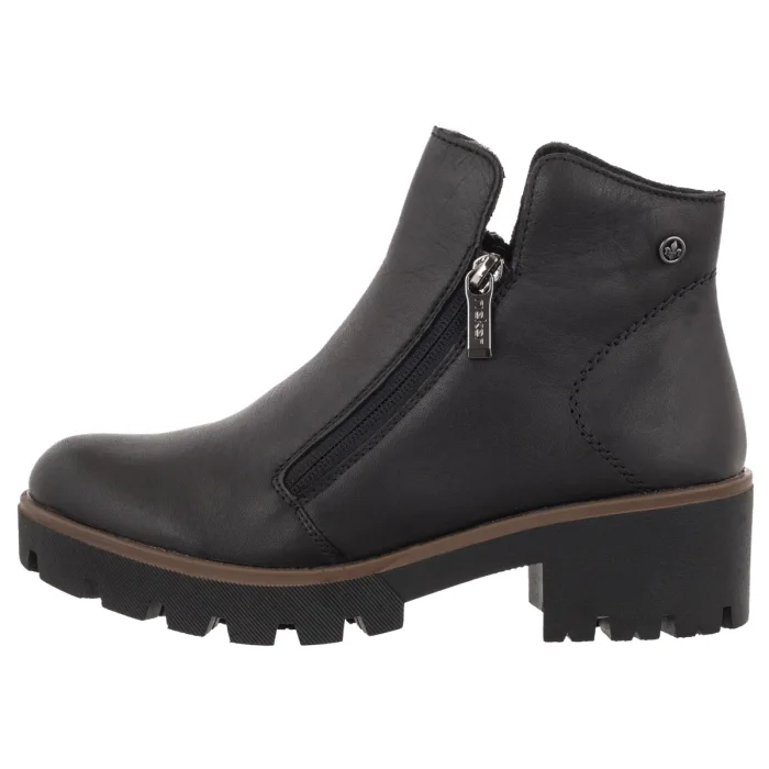 Botki Rieker Czarne 79254-00 Black – zdjęcie 2