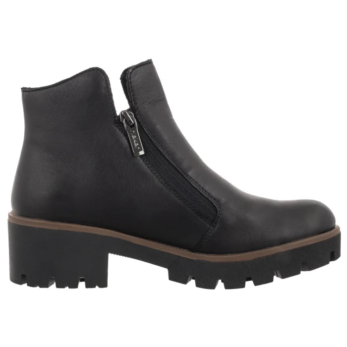 Botki Rieker Czarne 79254-00 Black – zdjęcie 3