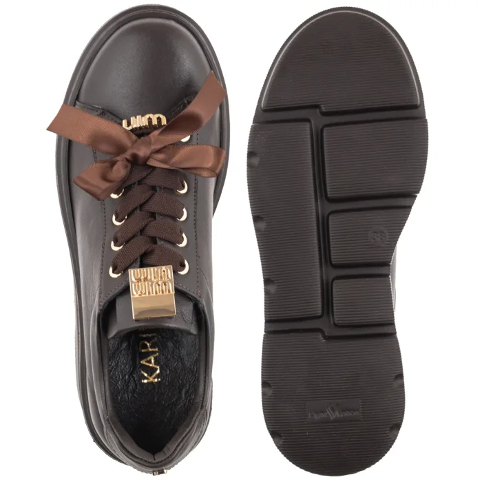 Sneakersy Karino Brązowe 6117/015-P – zdjęcie 5