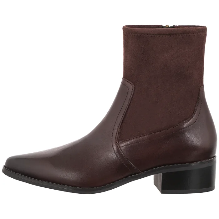 Botki Caprice Brązowe 9-25312-47 329 Dk Brown Comb – zdjęcie 2
