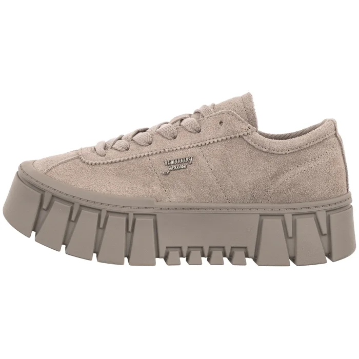 Sneakersy Tommy Hilfiger Tjw Platform Sneaker Suede Limestone Dust EN0EN03132 PKE – zdjęcie 2
