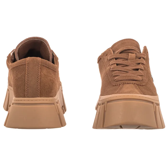 Sneakersy Tommy Hilfiger Tjw Platform Sneaker Suede Warm Khaki EN0EN03132 GWI – zdjęcie 4